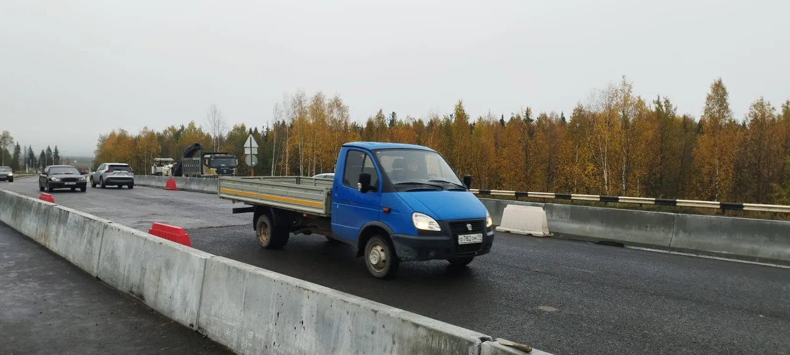 В Сыктывкаре открыли рабочее движение по обновленному Човскому путепроводу
