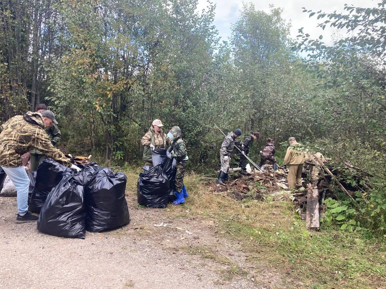 В Коми ликвидировали еще одну несанкционированную свалку