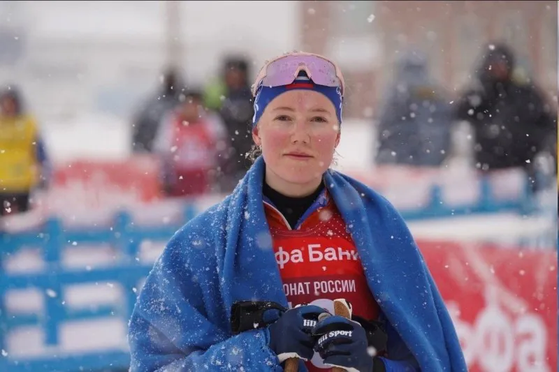 Уроженка Коми завоевала серебро на чемпионате России по лыжным гонкам