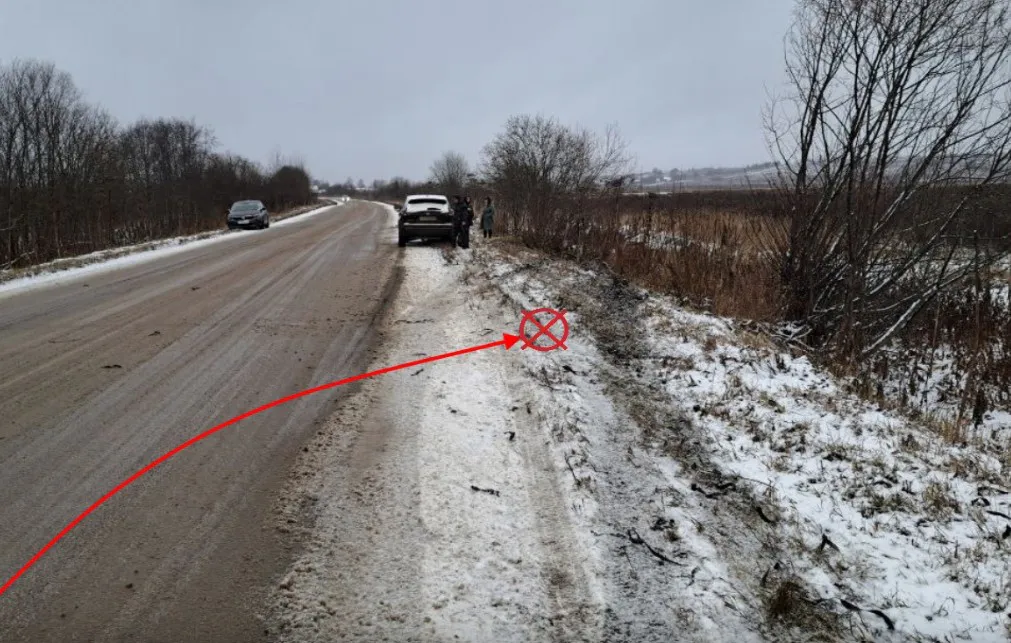 Итоги снежного дня в Коми: в разных районах 3 автомобиля вылетели с дороги в кювет