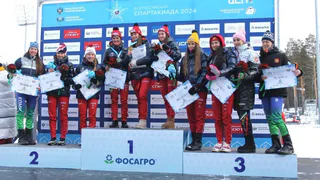 Лыжники Коми вошли в десятку лучших на Всероссийской Спартакиаде сильнейших