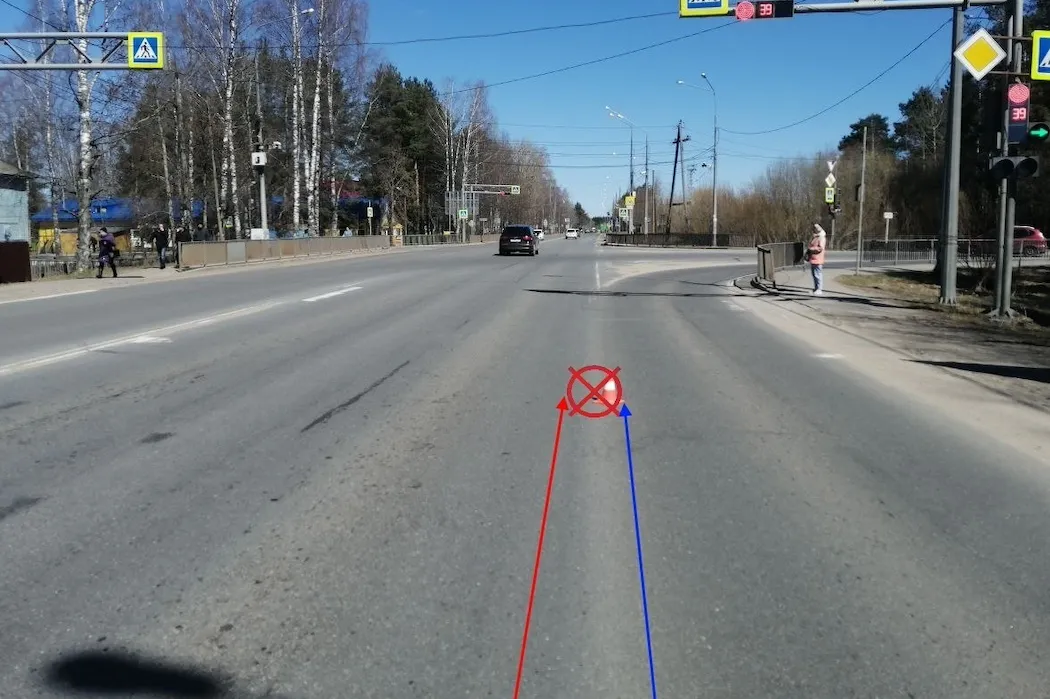 В Коми женщину на велосипеде сбило авто