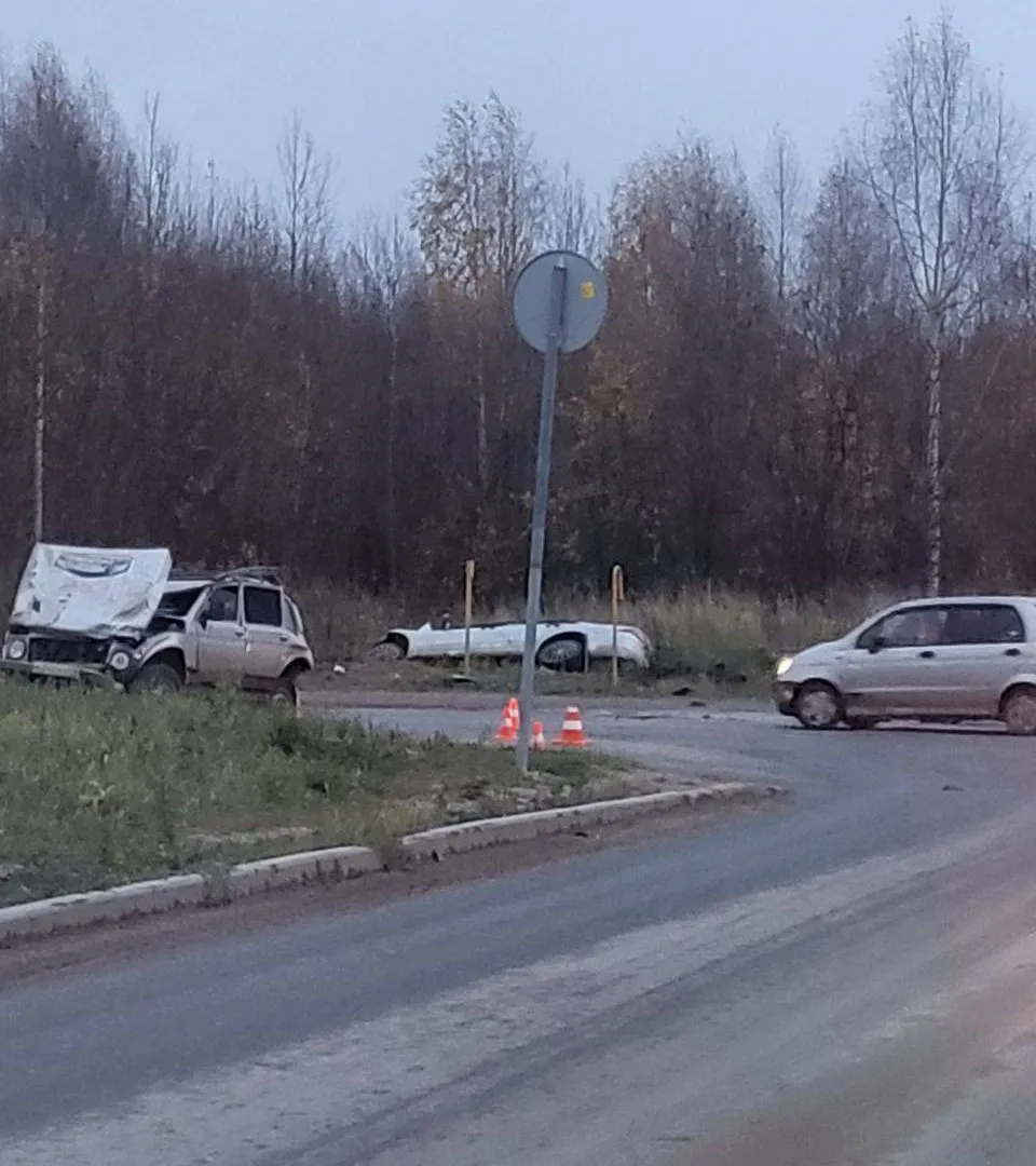 В Коми произошла тройная авария по вине нетрезвого водителя