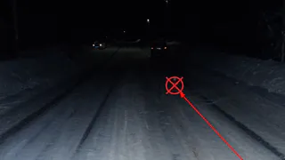 В Коми автоледи на Lada Granta наехала на пешехода, лежавшего на дороге