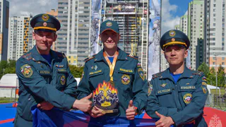Кирилл Бояров из Коми стал лучшим пожарным страны