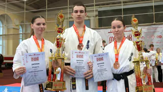 Каратисты Коми взяли три бронзы на турнире в Санкт-Петербурге