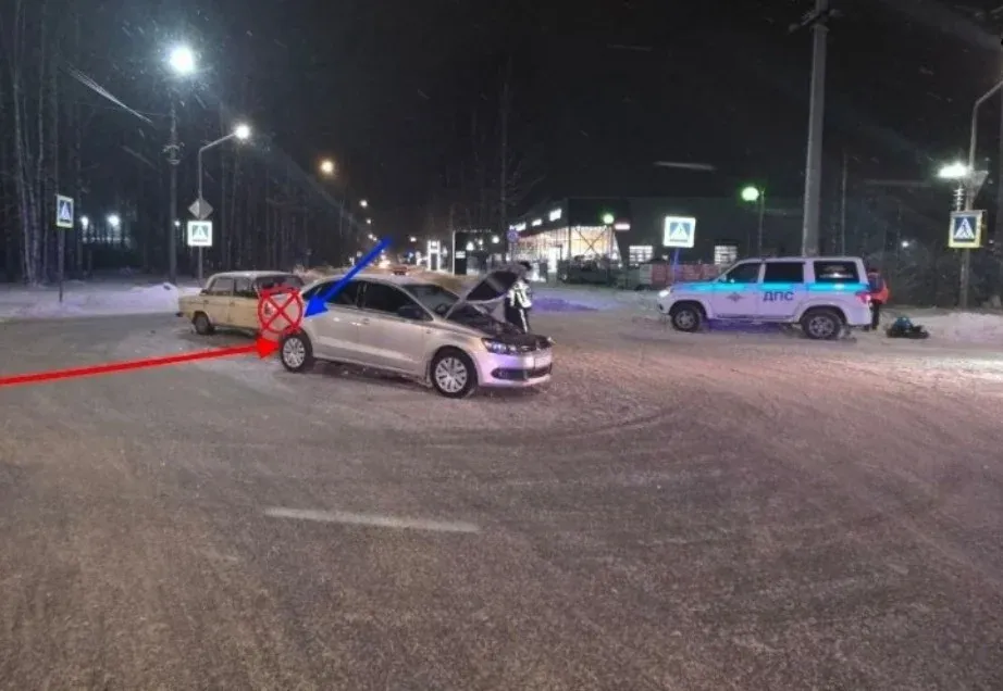 Сыктывкар вновь фигурирует в сводках ГАИ: 2 аварии, 3 пострадавших