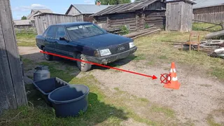 В Коми пешеход попал под колеса “Ауди” без номеров