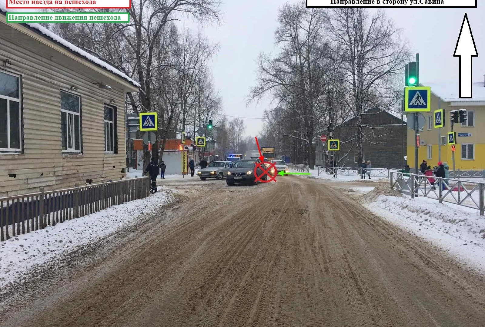 В Коми за 1 день на дорогах пострадали 3 пешехода