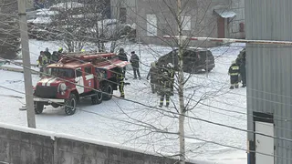 К одному из ТЦ в Коми съехались пожарные