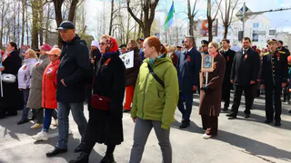 Десятки тысяч жителей Коми прошли в «Бессмертном полку» 