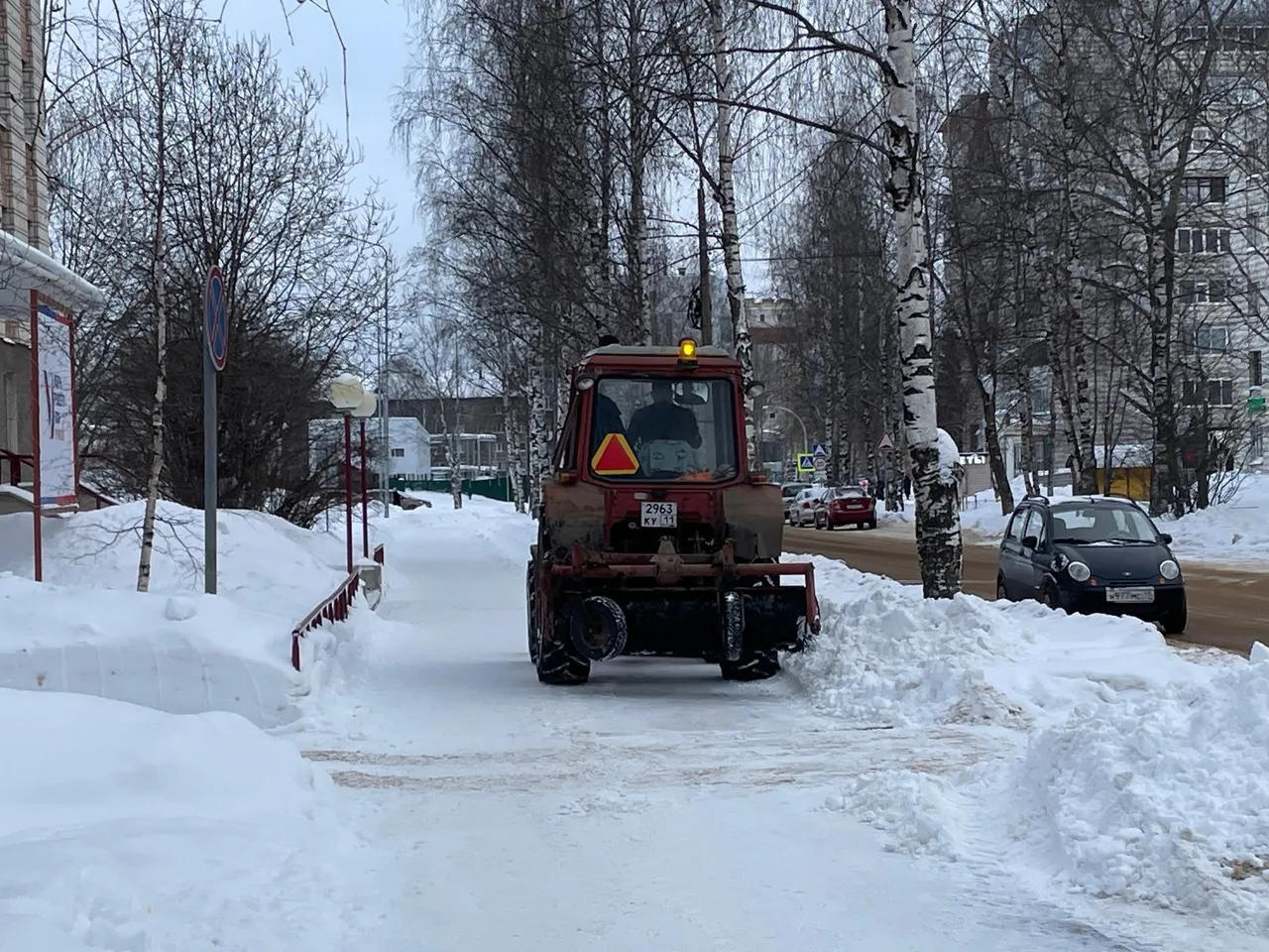 В Коми управляющие службы готовятся к снегопаду